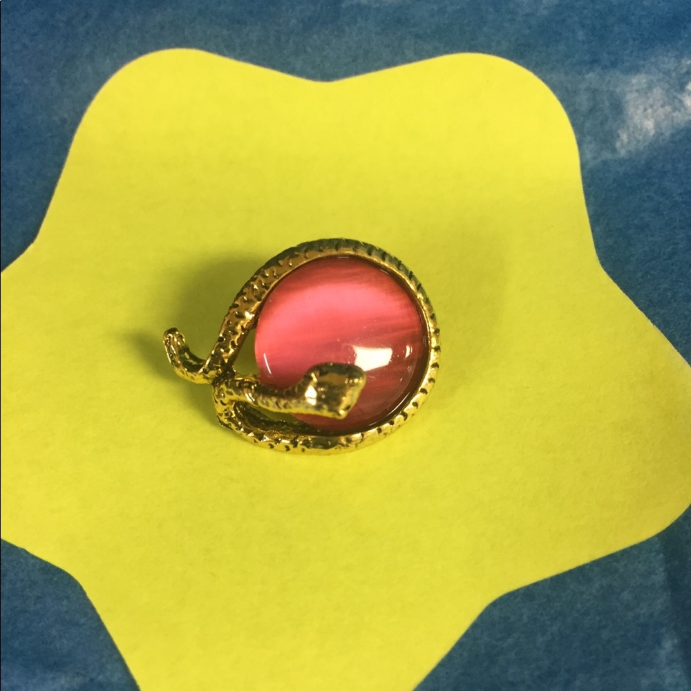 18mm golden snake snap button